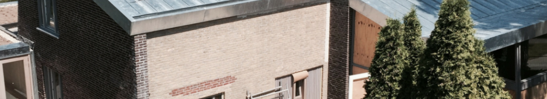 Woonhuis Dordrecht, zink in felssysteem